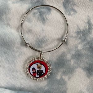 Ladybug charm bracelet